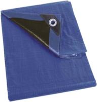 Dekzeil blauw/zwart zeer sterk 5 x 8 m Velleman - Velleman - thumbnail