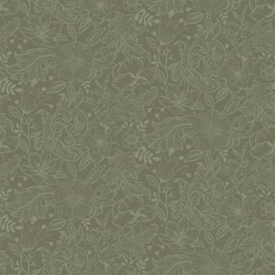 Dutch Wallcoverings Angas - Wilma Green - Groen