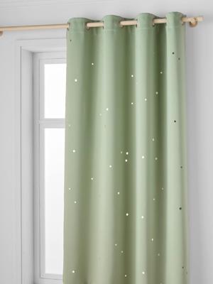 Verduisterend gordijn saliegroen Verduisterend gordijn saliegroen