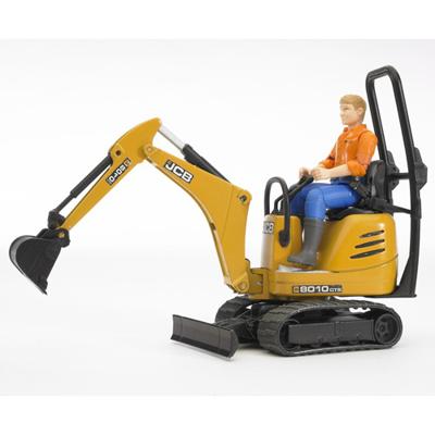 Bruder JCB mini graafmachine + machinist
