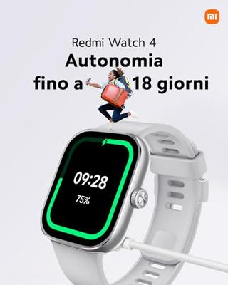 Smartwatch Xiaomi Redmi Watch 4 Zwart 1,97"