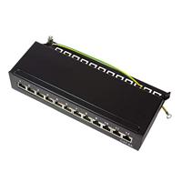 LogiLink NP0019B 12 poorten Patchpaneel CAT 6A - thumbnail
