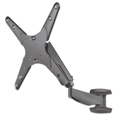 Manhattan 461641 TV-beugel 53,3 cm (21) - 152,4 cm (60) Draaibaar, In hoogte verstelbaar, Kantelbaar, Zwenkbaar, Roteerbaar Voor curved TVs