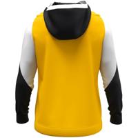 JAKO 6770 Sweater Met Kap Dynamic - Geel/Wit/Zwart - L - thumbnail