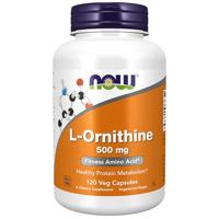 L-Ornithine 500mg Now Foods 120v-caps - thumbnail