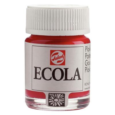 Bruynzeel Ecola plakkaatverf fles 16ml karmijn 318 Bruynzeel Ecola plakkaatverf fles 16ml karmijn 318