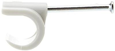 Kopp 347804088 Spijkerclip 347804088 Bundel-Ø (bereik) 10 tot 14 mm Grijs 50 stuk(s)