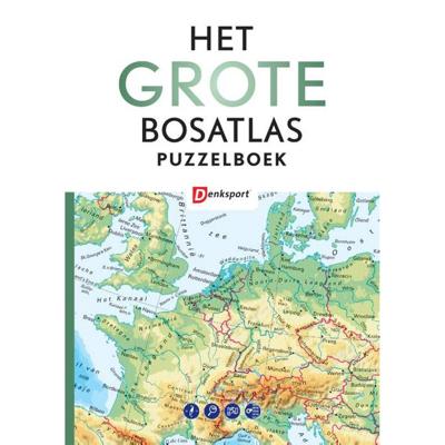 Denksport Het Grote Bosatlas Puzzelboek