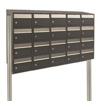 Stoer! Brickset 5-Breed, 4-Hoog Met Dak Op Statief Antraciet - 40215065_5x4ds - thumbnail