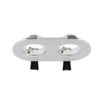 LED inbouwspot 2 voudig aluminium armatuur warm wit Luzern LED inbouwspot 2 voudig aluminium armatuur warm wit Luzern