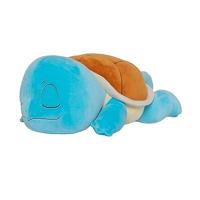 Jazwares Pokémon slapende knuffel pluche squirtle, 45cm - thumbnail