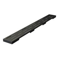 Douchegootrooster Brauer StanGrid Zwart Standaard tbv Douchegoot STD/W/PS 50x7 cm - thumbnail