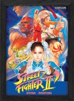 Pixel Frames Plax - Street Fighter 2: Legends (30cm x 25cm) - thumbnail