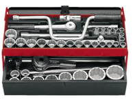 Facom set 12-kantdoppen 1/2" tot 3/4" en van 3/8" tot 2" - SK.452U - thumbnail