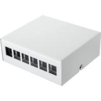 Renkforce 6 poorten Consolidation Point Box voor Keystone Module Zonder connectoren Aansluittechniek: Keystone module - thumbnail