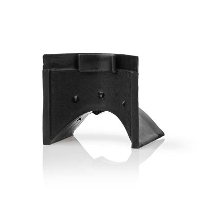 Kabelmanagement | Buis | In de hoek | PVC | Zwart
