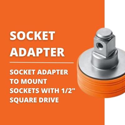 Fein QuickIN-dopsleuteladapter 1/2"vierkant - 64203002010 - thumbnail