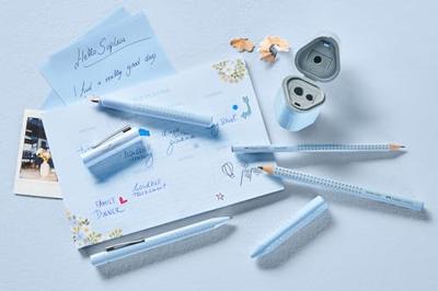 Faber Castell FC-140849 Vulpen Grip 2010 F Sky Blue