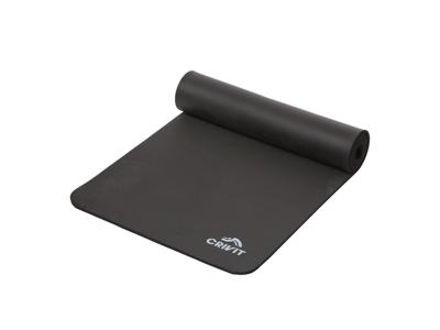 CRIVIT Yogamat 180 x 58 cm (Zwart)