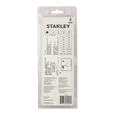 Stanley 0-69-256 Stifsleutelset met Ronde Kop 9-delig 1.5 - 10mm