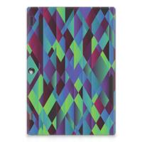 Lenovo Tab 10 | Tab 2 A10-30 Back Cover Abstract Green Blue - thumbnail