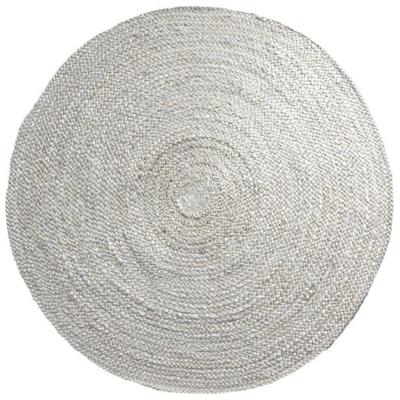 Jute vloerkleed rond - bleached Jute vloerkleed rond - bleached
