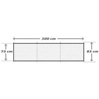 Windscherm Aktive 300 x 85 x 2 cm - thumbnail