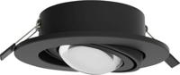 Megatron MT76332 MT76332 LED-plafondlamp LED GX53 5 W Zwart - thumbnail