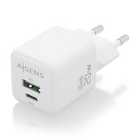 Oplader Aisens ASCH-20W2P010-W Wit 20 W (1 Stuks) - thumbnail