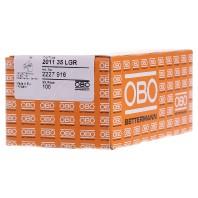 OBO Bettermann 2227916 Nagelklem Grijs 100 stuk(s)
