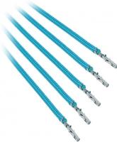 Alchemy 2.0 - PSU kabel - 5x 20cm - cyaan blauw - thumbnail