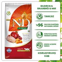 FARMINA Pumpkin N&D Neutered Quail - droog kattenvoer - 5kg - thumbnail