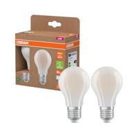 OSRAM HOMELIGHTING 4099854259777 LED-lamp Energielabel A (A - G) E27 Peer 3.8 W = 60 W Neutraalwit (Ø x h) 60 mm x 60 mm 2 stuk(s) - thumbnail