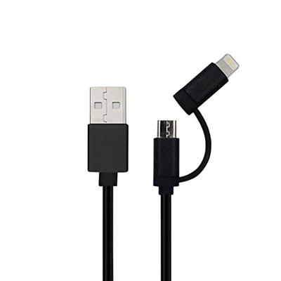 Ansmann USB-kabel, 2-in-1, 1,2 m, diverse kabels
