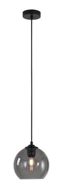 Artdelight PlafondlampMarino grijs glas Ø 20cm - PL MARINO-20 GR