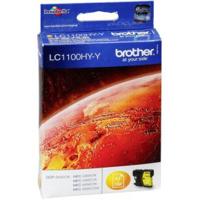 Brother inktcartridge, 750 pagina's, OEM LC-1100HYY, geel - thumbnail