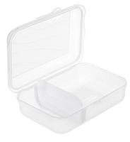 Rotho fun lunchbox met verdeelschotje 0.9l transparant - thumbnail