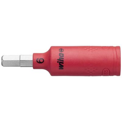 Wiha 246247 Dopsleutelinzet geïsoleerd 1/4" binnenzeskant 6.0 mm x 65 mm - 43112 Wiha 246247 Dopsleutelinzet geïsoleerd 1/4" binnenzeskant 6.0 mm x 65 mm - 43112