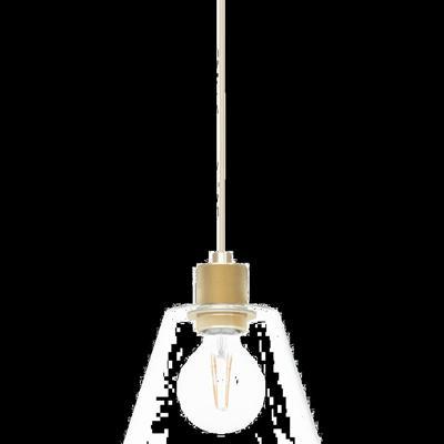 Eglo Glazen hanglampCopley goud met glas - 43633