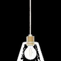 Eglo Glazen hanglampCopley goud met glas - 43633 - thumbnail