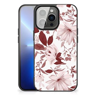 Kleurrijke Telefoonhoesje iPhone 13 Pro Max Watercolor Flowers