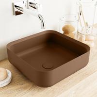 MONDIAZ BINX Waskom solid surface 36cm kleur Rust / Rust - thumbnail