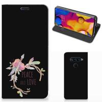 LG V40 Thinq Magnet Case Boho Text - thumbnail