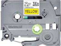 Labeltape Brother TZe, TZ TZe-631S Tapekleur: Geel Tekstkleur:Zwart 12 mm 4 m - thumbnail