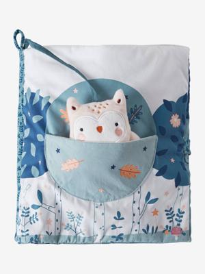 Ontwikkelingsboek + fluwelen knuffels Betoverde bos meerkleurig