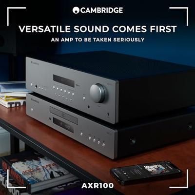Cambridge Audio: AXR100 FM/AM Stereo Receiver - Grijs