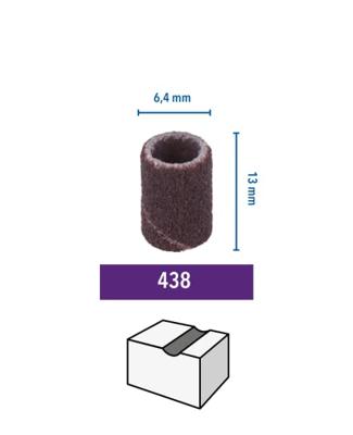 Dremel 438 2615043832 Schuurhuls Korrelgrootte (num) 120 (Ø) 6.4 mm 6 stuk(s)