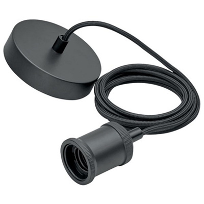 Philips Snoerpendel zwart 150cm - 5473850 Philips Snoerpendel zwart 150cm - 5473850