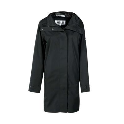 Aigle Dames parka Hefrida AIS23WOUT007, noir, Maat: 48 Aigle Dames parka Hefrida AIS23WOUT007, noir, Maat: 48