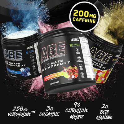 Applied Nutrition ABE Ultimate Pre-Workout Swizzels Refreshers Lemon (30 servings) - thumbnail